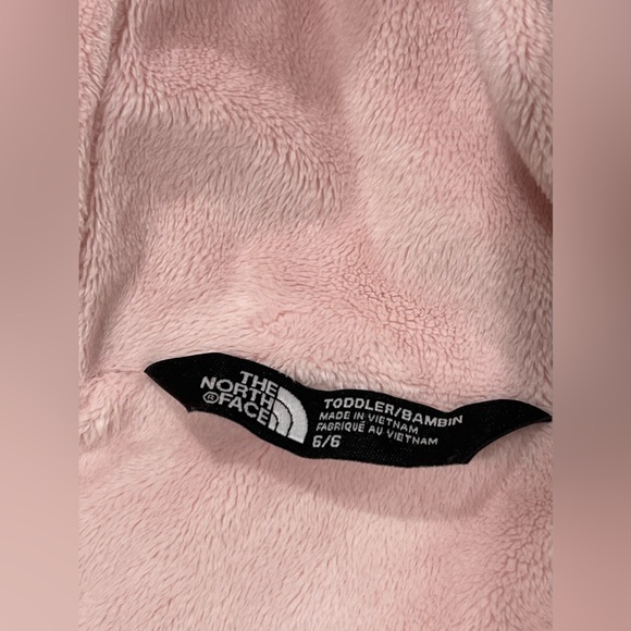 The North Face Warm Storm Girls Jacket - Periscope Gray Heather / Pink size 6 - Picture 4 of 5